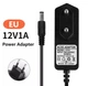 Мережевий зарядний пристрій/Заряджання/12V 1A/AC/DC Power Adapter 1210 (Від 2)/Чорний - зображення 2