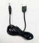 Кабель USB DC 3.5mm для ліхтариків/роутерів / 1 метр / Чорний - зображення 2