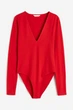 Боди H&M S красный 20011089775 - изображение 1