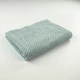 Набір махрових однотонних рушників 3шт 50x90см, 50x90см, 70x140см Damask Преміум якості Жакардове з велюром 550г/м2 (М'ятний) - зображення 5