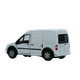 Машинка Welly Модель "Ford Transit Connect" белый (11 см) 250386W - изображение 4