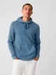 Толстовка чоловіча на флісі Gap M, Blue Chill (Темно-синя) 500121575901 - зображення 1