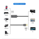 Видеокарта внешняя, конвертер потокового видео, видеозахват HDMI - USB для записи экрана и стримов - изображение 6