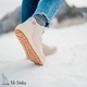 Босоногая обувь водонепроницаемые ботинки унисекс Barefoot Boots Be Lenka ArcticEdge 38р (24.6 см), бежевый цвет, BE-09 №1 - изображение 10