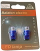Лампа диодная б/ц 12 В повторителей поворотов, стопов 0.1 Вт голубая T10 Balaton W2.1x9.5d (1-конт.), к-т (2 шт.) - изображение 2