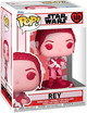 Figurka Funko Pop! Disney Star Wars Valentines S3 Rey 588 Bobble-Head (889698676144) - obraz 1