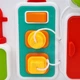 Tablica manipulacyjna Woopie Baby Kuchnia Montessori z zegarem oraz efektami dźwiękowymi i świetlnymi (5904326944206) - obraz 4