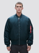 Бомбер мужской Alpha Industries MA-1 Flight Jacket MJM21000C1 5XL Темно-зеленый (640631819451) - изображение 1