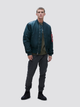 Бомбер мужской Alpha Industries MA-1 Flight Jacket MJM21000C1 L Темно-зеленый (640631819444) - изображение 4