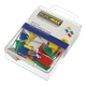Кнопки-флажки BuroMax цветные 30 шт в пластик/уп (BM.5152) - изображение 1