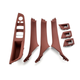 Комплект внутрішніх дверних ручок bmw 5 f10 f11 f18 Red Brown 51417261933 - зображення 1