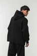 Худи мужское оверсайз v.3 Black 5XL-6XL Черное - изображение 7