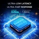 Беспроводная игровая мышь AJAZZ AJ159 APEX 8K, зарядная док-станция с экраном, сенсор Pixart PAW3950, 42K DPI, 56g, переключатель HUANO со 100 млн. Черный - изображение 9