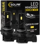Автолампы Solar Electric LED HB3(9005) 12/24 В 30 Вт 3000 лм 6500K CSP3570 2 шт (8405S2) - изображение 2