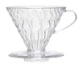 Набор для заваривания кофе HARIO V60 02 из 5 предметов Прозрачный с черным (VCSD-02B-EX) - изображение 2