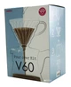 Набор для заваривания кофе HARIO V60 02 из 5 предметов Прозрачный с черным (VCSD-02B-EX) - изображение 8