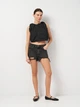 Кроп топ женский Zara 2667/212 XL Черный (02667212800057) - изображение 3