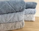 Набор турецких махровых полотенец Cestepe MicroCotton Premium 3 штуки 50x90 + 3 штуки 70х140 Eva 1 плотность 600 г/м2 - изображение 5