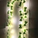 Искусственная Гирлянда Ветка Лианы С Led Подсветкой На Батарейках 2м | Желтый свет - изображение 7