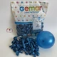 Воздушные Шарики 5" BLUE МЕТАЛЛИК Упаковка 100 шт GEMAR - изображение 2