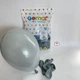 Повітряні Кульки 10" GRAY Упаковка 100 шт GEMAR - зображення 2