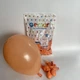 Повітряні кульки 10" PEACH Упаковка 100 шт GEMAR - зображення 1