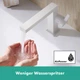 Cмеситель для умывальника однорычажный HANSGROHE Tecturis E CoolStart EcoSmart+ белый металл с донным клапаном 73023700 - изображение 6