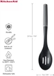 Ложка для сервировки KitchenAid Coreline с прорезями 33.8 см серый (KAS004OHCGG) - изображение 10