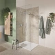 Душова система прихованого монтажу GROHE QuickFix Precision 34879000 із верхнім душем латунь хром CV033603 - зображення 2