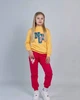 Костюм для дівчинки (кофта+штани) Носи своє 110 Жовтий (p-2767-135329) - изображение 4