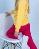 Костюм для дівчинки (кофта+штани) Носи своє 110 Жовтий (p-2767-135329) - изображение 7