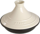 Naczynie do tajine Staub beżowo-czarne 28 cm (3272343028233) - obraz 1