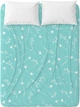 Простынь Home Line полуторная 145x215 см бязь Бирюзовая (181411 HL) - изображение 1