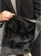 Сумка жіноча хобо через плече текстильна середня Sambag Сірий 39285 - зображення 10
