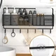 Настінна полиця Modern Home 40 х 13.5 х 15 см (M50243) Чорний - зображення 2
