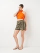Кроп топ женский Zara 4043/263 M Оранжевый (04043263615037) - изображение 3