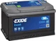 Автомобільний акумулятор EXIDE 80Ah/640A/P+ Excell (CN EB800) - зображення 1