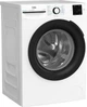Beko Пральна машина фронтальна, 9кг, 1200, A+++, 55см, дисплей, інвертор, пара, білий - изображение 2
