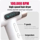 Фен для волос CFJ-5 аккумуляторный 15600 mAh, с горячим и холодным воздухом, 300W беспроводной - изображение 5