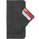 Чохол-книжка з кишеньками Deexe Wallet Stand для Motorola Edge 50 Fusion - Black - зображення 2