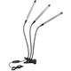 Фитолампа для растений светодиодная Plant Grow Light 8075 фитосветильник полного спектра лампа для рассады комнатных растений с таймером на прищепке Черная - изображение 2