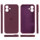 Чохол на Apple iPhone 16 Plus для айфон 16+ плюс силікон Бордовий / Plum - зображення 3