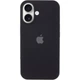 Чехол на Apple iPhone 16 Plus / для айфон 16+ плюс силикон Черный / Black - изображение 1