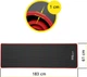 Коврик спортивный Cornix XR-0094 NBR 183 х 61 х 1 см для йоги и фитнеса Черный/Красный - изображение 2