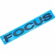 Эмблема надпись Focus, Ford (чёрный, матовый) - изображение 1