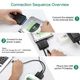 Перехідник для жорсткого диска USB 2.0 - SATA, 2.5", 3,5" 77337 - изображение 4