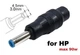 Перехідник живлення 5.5x2.1 до 4.5x3.0 мм HP 78272 - изображение 2