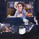 Портативний мультимедійний проектор домашній кінотеатр HY300 Android 11 Wi-Fi Bluetooth з пультом ДУ Білий - зображення 3