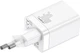 Зарядний пристрій Baseus Super Si Pro Quick Charger C+U 30W White (CCSUPP-E02) - изображение 5