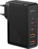 Зарядний пристрій Baseus GaN2 Pro QC 2C + Charger Type-C Cable 100W Black (CCGAN2P-L01) - изображение 1